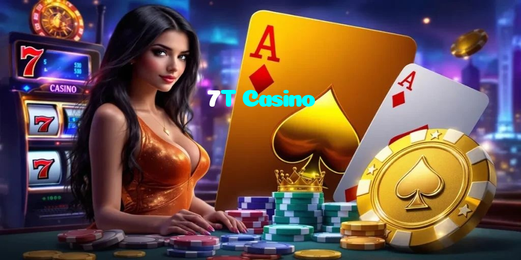 7T Casino casino presented on mobile device in Pakistan with slots and live games